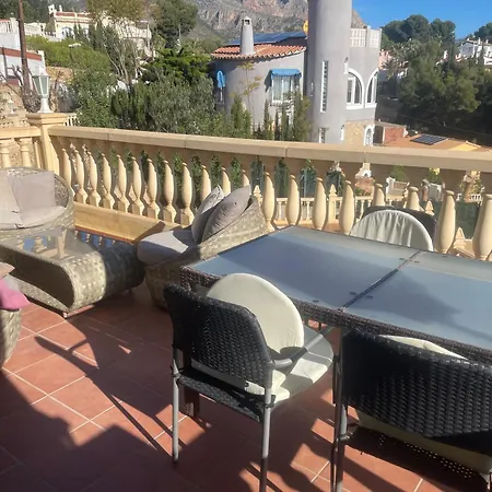 Chalet Con Vista Al Mar La Nucia Exterior photo